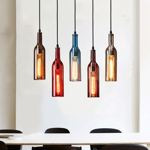 ORSON LED Glass Pendant Light for Leisure Area, Living Room & Dining - Retro Nordic Style