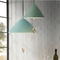 Nordic Style LED Hanging Lights Colorful Metal Fixtures Lampshade Dining Living Room