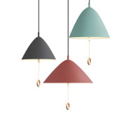 ARCADIA Aluminum Pendant Light for Leisure Area, Living Room & Study - Nordic Style