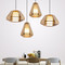 Modern Style LED Pendant Light Two Versions Stainless Steel Dining Room
