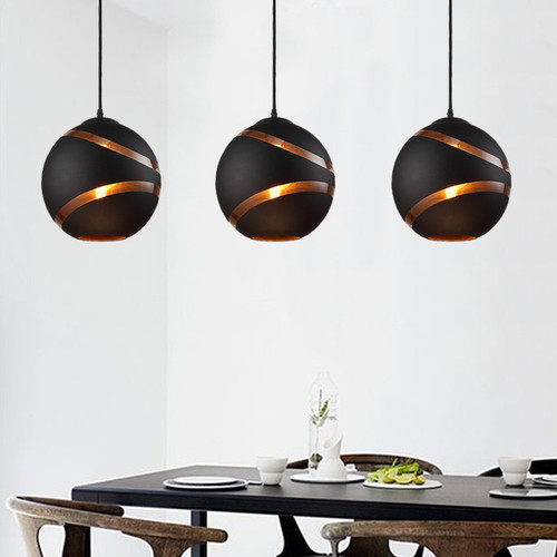 Modern Style LED Glass Fireball Pendant Light Dining room Restaurant Decor