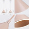 Modern Style LED Pendant Light Aluminum Funnel Shape Ring Light Source