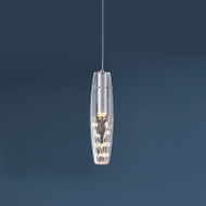 Modern Style LED Pendant Light Glass Crystal Shade Dining Room Bedside Decor