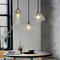 Modern Style LED Pendant Light Glass Lampshade 3 Versions Dining Room Coffee Bar 