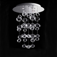 ESPOIR Crystal Water Bubble Staircase Ceiling Light Modern Style 