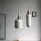 Modern Style LED Pendant Light Ceramic Lampshade Copper Bedroom Study Decor