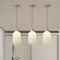 ARTEMIS Glass Lantern Pendant Light for Study, Living Room & Dining - Modern Style