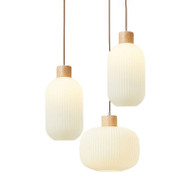 ARTEMIS Glass Pendant Light for Study, Living Room & Dining - Modern Style