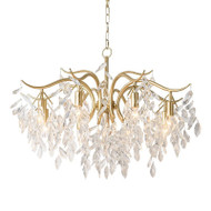 DONOVAN Crystal Chandelier for Bedroom, Living & Dining Room - American Style