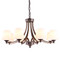 FORTUNA Glass Chandelier Light for Living Room, Bedroom & Dining - American Style 