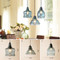 Modern Style LED Pendant Light 3 Versions Glass Shade Dining Room Coffee Bar Decor