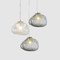 LED Texture Glass Pendant Light irregularity Lampshade Modern Style from Singapore best online lighting shop horizon lights product