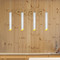 Modern Style LED Pendant Light Aluminum Long Black Lampshade Dining Room Decor