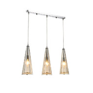 DION Glass LED Pendant Light for Study, Living Room & Dining - Modern Style