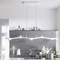 JUPIN Dimmable LED Pendant Light for Study & Dining - Modern Minimalist Style 
