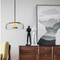 Modern Style LED Pendant Light Glass Metal Simple Home Decor Bedroom