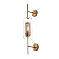 JACQUARD Glass Wall Light for Study, Living Room & Bedroom - Modern Style
