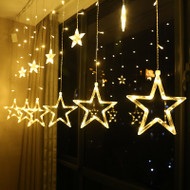 Secret Santa’s Christmas Star String LED Fairy Lights for Merry Christmas Greetings