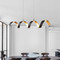 Modern Style LED Pendant Light Wave Strip Aluminum Creative Dining Room Cafe Bar from Singapore best online lighting shop horizon lights