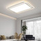 Modern LED Ceiling Light Simple Metal Frame for Bedroom Home Decor