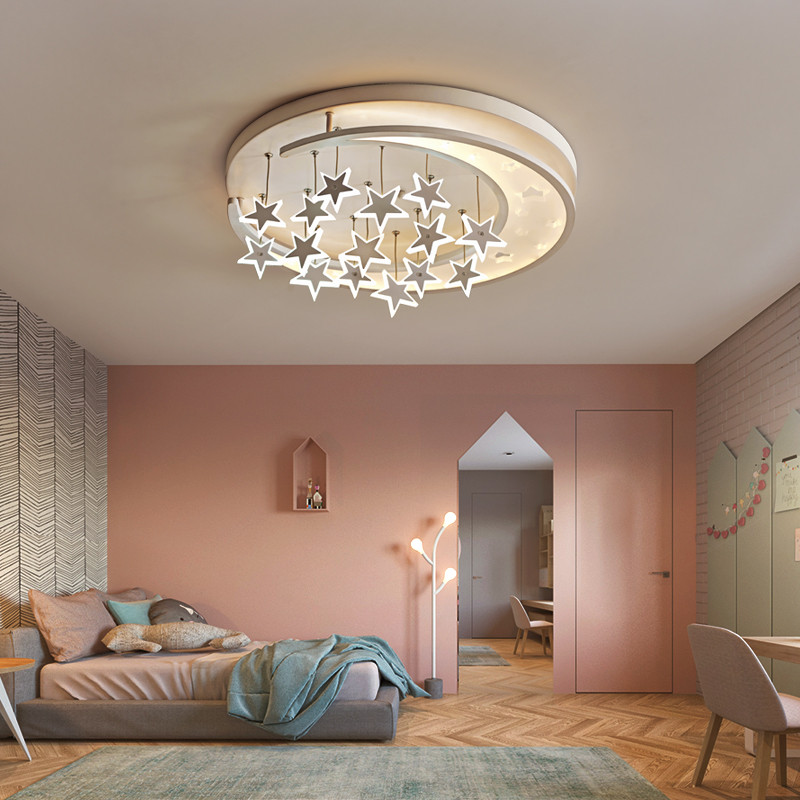 Modern LED Ceiling Light Iron PMMA Star Moon Children Room Bedroom   HTB1ayLbsL5TBuNjSspmq6yDRVXaR  30940.1544750956.1280.1280 