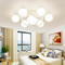 JULIE Metal LED Ceiling Lamp for Bedroom, Study & Living Room-Nordic Style