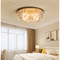 EVA Round Crystal Bar Ceiling Bedroom Application 