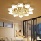 Modern style LED Ceiling Light Iron Acrylic Crystal Flower Shape Dining Room Decor