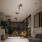 CASA Aluminum LED Ceiling Light for Leisure Area, Living Room & Dining - Modern Style