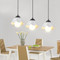 LED Pendant Light Flower Ceramic Shade Modern Simple Dining Room Lamp from Singapore best online lighting shop horizon lights