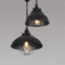 Industrial retro style LED Pendant Light Metal Glass Pine Cone Shape Coffee Bar