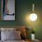 GRAHAM Glass Ball LED Pendant Light for Study, Living Room & Dining - Nordic Style
