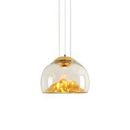 FuLuShou Prosperity Mountain, Chinese Pendant Light for Feng Shui and Modern
