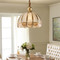 American Retro LED Pendant Light Brass Glass Shade Classic Restaurants Dining room Decor