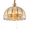 American Retro LED Pendant Light Brass Glass Shade Classic Restaurants Dining room Decor