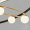 GRAHAM Iron Chandelier Light for Bedroom & Living Room - Modern Style