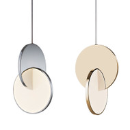 CELESTE Stainless-steel Pendant Light for Sitting Room, Bedroom & Study - Modern Style
