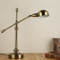 Retro Industrial LED Table Lamp Long Arm Metal Adjustable Study Room Decor