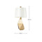 Modern Table Lamp Fabric Shade Creative Villa Living Room Bedroom Bedside lamp