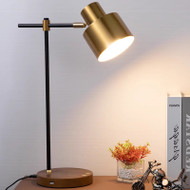 Modern LED Desk Lamp Metal Adjustable Retro Living Room Bedside Reading Light