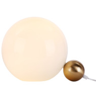 MARCEAU Glass Table Lamp for Living Room, Bedroom & Restaurant - Modern Style