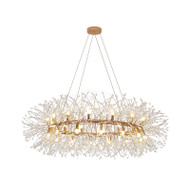 JASON Glass Pendant Light for Leisure Area, Living Room & Dining Room - Post-Modern Style 