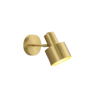 OSCAR Brass Wall Light for Living Room, Bedroom & Study - American Style 