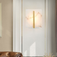 American Marble Copper Modern LED Wall Lamp Luxury Design Living room Corridor from Singapore best online lighting shop horizon lights