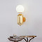 WHITNEY Glass Ball LED Wall Light for Study, Living Room & Bedroom - Post-modern Style