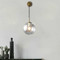 Modern LED Wall Lamp Glass Sphere Shade Metal Lamp Living Room Decor from Singapore best online lighting shop horizon lights
