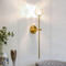 Modern LED Wall Lamp Crystal Shade G9 Bulb Lamp Living Room Bedroom Decor 
