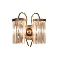 VIOLA Crystal Wall Light for Living Room, Bedroom & Study - Modern Style