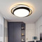YUZO Dimmable Double Ring LED Ceiling Light Nordic Style