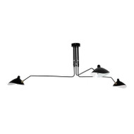 AVERY Metallic Chandelier Light for Living Room & Dining - Post-Modern Style